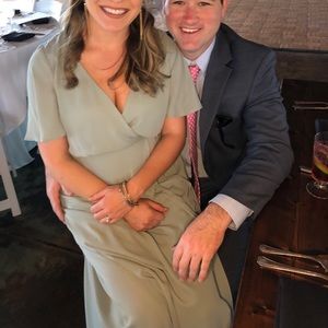 Show Me your Mumu Sofia Wrap Dreas - Silver Sage